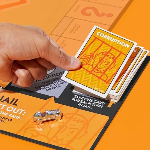 Monopoly Go to Jail Expansion | Add More Fun to Classic Monopoly Game and Play Faster | Ages 8+ | 2-6 Players | 40 Mins. | Family Board Games | Kids thumbnail 2