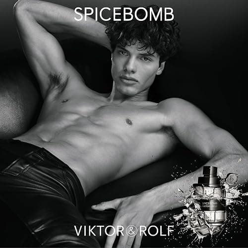 Viktor&Rolf Spicebomb Eau de Toilette - Gourmand Cologne for Men | Fragrance with Cinnamon, Black Pepper & Tobacco Accord - Long Lasting - Warm Mens Scent Perfect for Cool Nights thumbnail 5