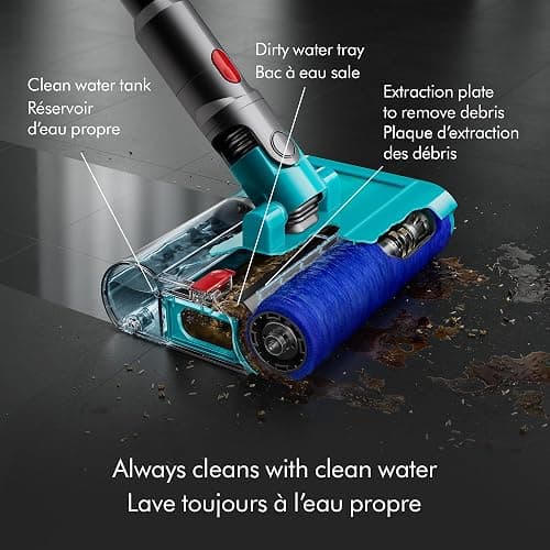 Dyson V15s Detect Submarine​ Wet Dry Vacuum, Yellow/Nickel thumbnail 3