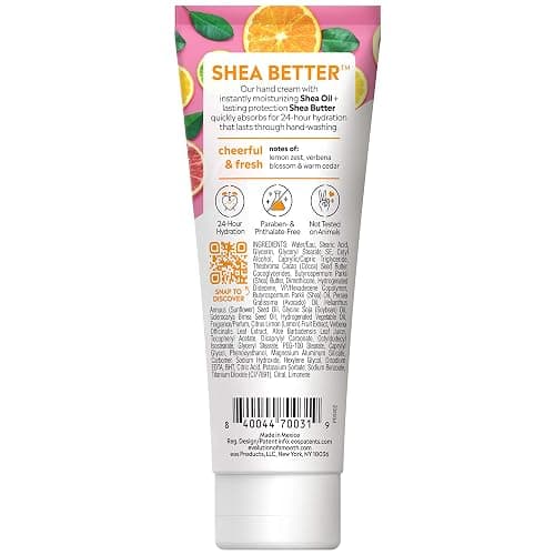 eos Hand Cream - Pink Citrus | Natural Shea Butter Hand Lotion and Skin Care | 24 Hour Hydration with Oil | 2.5 oz,2040872 thumbnail 7