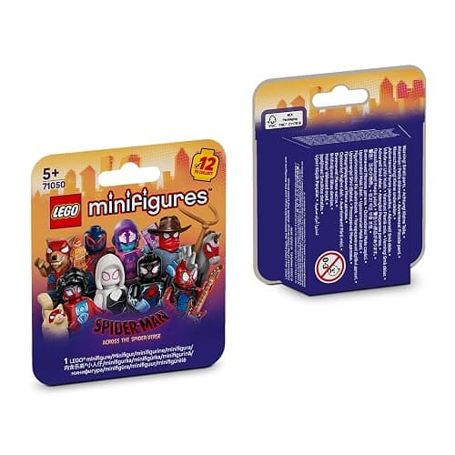 LEGO Minifigures Spider-Man: Across the Spider-Verse - Get 1 of 12 Collectible Toys with Accessories - Gift for 5+ Year Old Boys & Girls - Mystery Box - 71050 thumbnail 4
