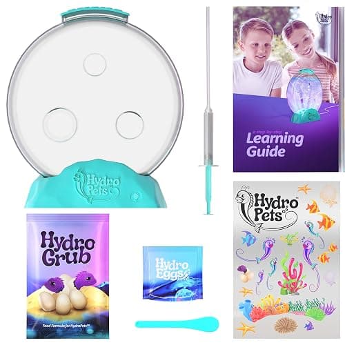 HydroPets Live Sea Pets Habitat Kit, Light Up Tank - Science Experiments Kits - Educational STEM Kids Toys for Boys & Girls Age 6, 7, 8, 9, 10-12+ Year Old Toy Gifts - Hatch & Grow Aquatic HDROPT thumbnail 6