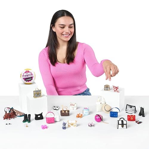 Mini Brands Fashion 2 Pack Series 3 by ZURU Real Miniature Fashion Brands Collectible Toy, 2 Capsules of 5 Mystery Miniature Brands for Girls, Teens, Adults and Collectors (2 Pack) thumbnail 5
