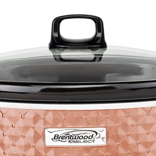 Brentwood Select 7 Quart Slow Cooker in Copper thumbnail 4