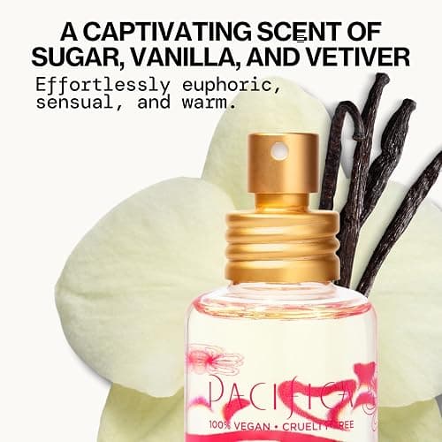 Pacifica Island Vanilla Perfume – Clean Vanilla Fragrance for Women - Warm Tropical Aroma - Long-Lasting Clean Beauty Non Toxic Scent, Vegan & Cruelty-Free, 1 oz Travel-Friendly Spray thumbnail 2
