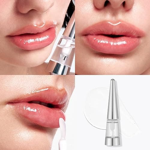 VT COSMETICS Reedle Shot Lip Plumper, Hydrating & Volumizing Clear Lip Gloss, Microneedling Effect & Hyaluronic Acid for Fuller, Smoother Lips, Stocking Stuffers, 0.15 oz (4.3 g) (Beginner) thumbnail 6