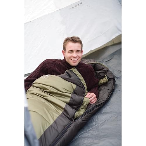 Coleman North Rim 0°F Big & Tall Sleeping Bag, Cold-Weather Mummy Sleep Sack with No-Snag Zipper & Adjustable Hood for Warmth & Ventilation, Large Camping Sleeping Bag thumbnail 6