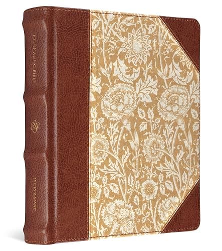 ESV Journaling Bible (Cloth over Board, Antique Floral Design) - Image 1