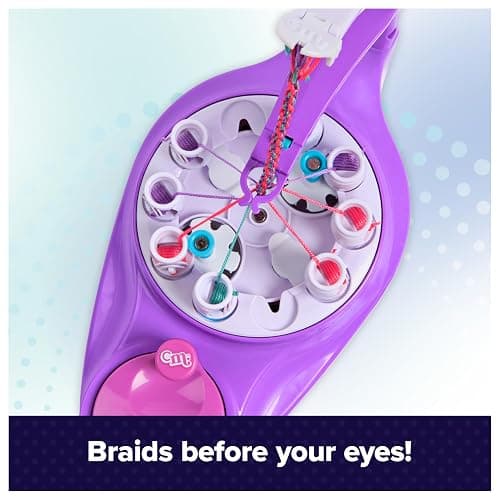 Cool Maker, KumiKreator Bead & Braider Friendship Necklace & Bracelet Making Kit (Packaging May Vary), Gifts & Stocking Stuffers for Girls Ages 8 and up thumbnail 5