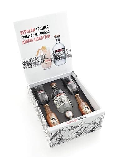 Espolòn Kit Tequila per Paloma: Espolòn Tequila Blanco 70 cl; 2 Bottigliette di Soda al Pompelmo Rosa Thomas Henry 20 cl; 2 Bicchieri Highball e 1 Jigger - Image 1
