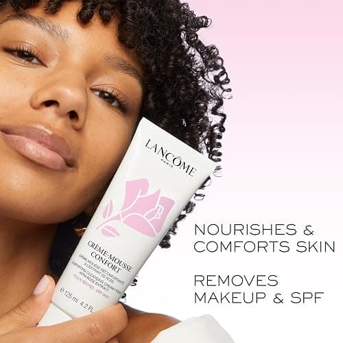 Lancôme Créme Mousse Confort Foaming Facial Cleanser - Comforting Cream Cleanser & Makeup Remover - with Rosehip Oil - 4.2 Fl Oz thumbnail 3