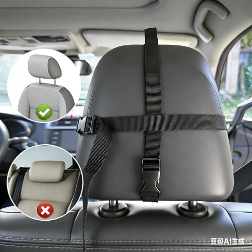 Funbliss Baby Car Mirror for Rear Facing Seat,360° Rotation, Safety CertifiedShatterproof Acrylic Glass, Clear Wide View,Infant Car Mirror for Car Seat Rear Facing,Baby Vehicle Mirror thumbnail 7