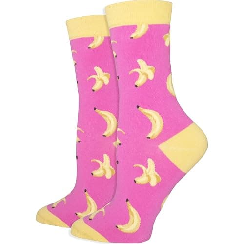 Women's Premium Comfort Banana Socks 4-10 - Image 1
