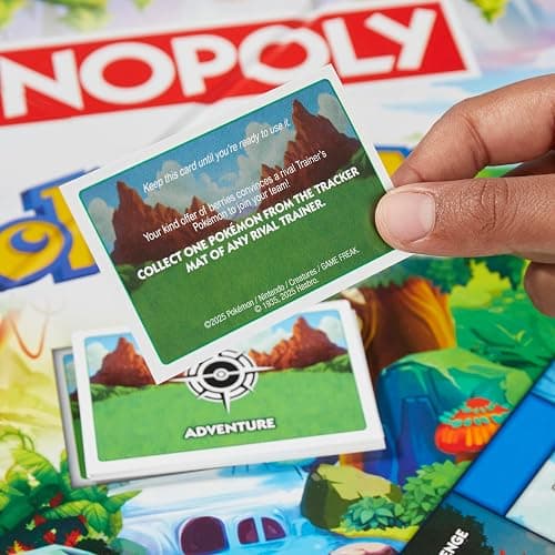 Monopoly Pokémon Edition Board Game | Ages 8 and Up | 2 to 4 Players | Kids Games for Pokémon Fans | Fun Family Games| 45 Mins. Avg. thumbnail 6