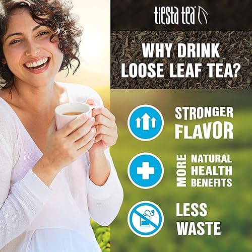 Tiesta Tea - Top 8 Favorites Sampler Set, Loose Leaf, Up to 80 Cups, High to No Caffeine, Hot & Iced, Tea Variety Pack with Green, Herbal, Black & Chai Brew, 8 Sample Pouches thumbnail 8