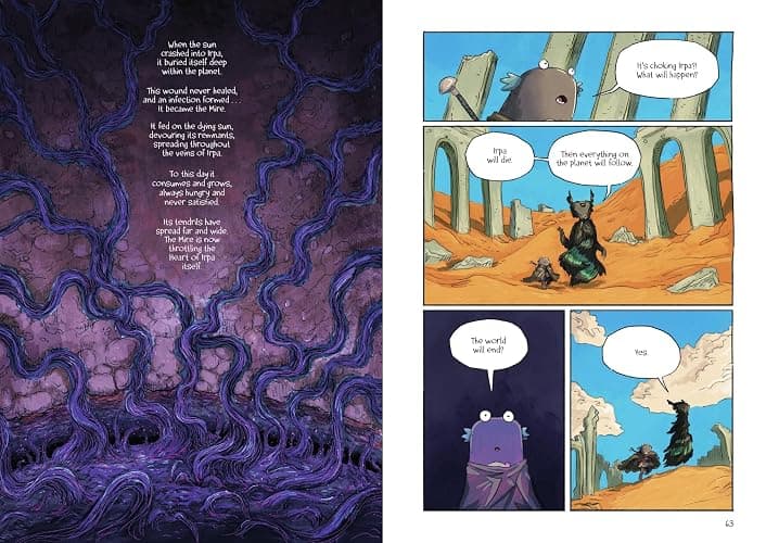 Lightfall: A Place Between: A Graphic Novel―A Fantasy Novel for Kids (Ages 8-12) thumbnail 4
