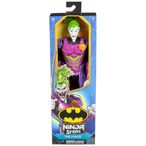 DC Comics Batman Ninja Strike The Joker Action Figure, 12-Inch | 11 Points of Articulation for Dynamic Posing, Striking Ninja-Themed Styling, Superhero Toys for Kids & Collectors Ages 3+ thumbnail 2