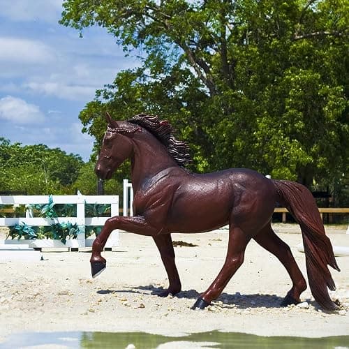 Safari Ltd. Tennessee Walking Horse Figurine - Lifelike 5.25" Model Figure - Educational Toy for Boys, Girls, and Kids Ages 3+ thumbnail 4