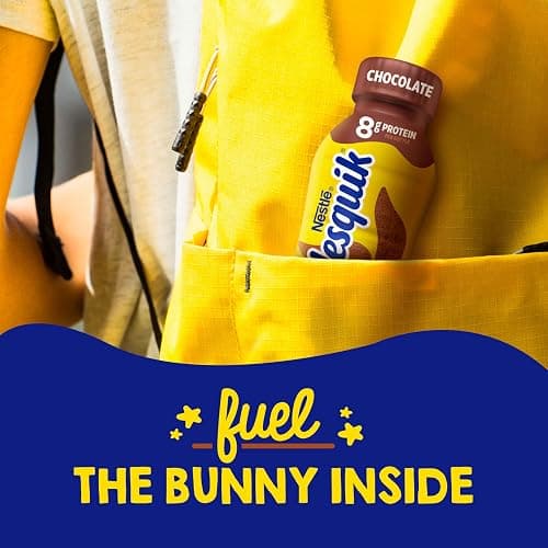 Nesquik Chocolate Lowfat Milk Ready to Drink 12 Pack of 8 fl oz (Packaging May Vary) thumbnail 5