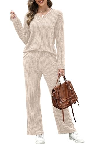 RUMIA Lounge Sets for Women 2026 Vacation Matching Track Suits Sweater Fall Outfits (S-2XL) thumbnail 2