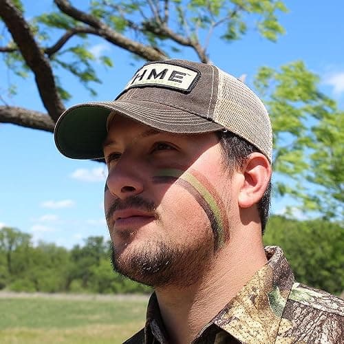 HME 3 Color Camo Face Paint "Mess-Free" Application Stick - Long-Lasting Easy-to-Use Concealment Makeup for Hunting thumbnail 2