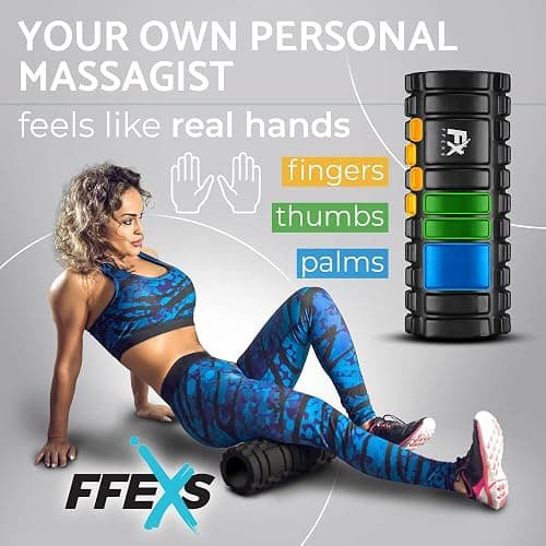 FX FFEXS Foam Roller for Deep Tissue Muscle Massage Trigger Point Muscles Therapy thumbnail 12