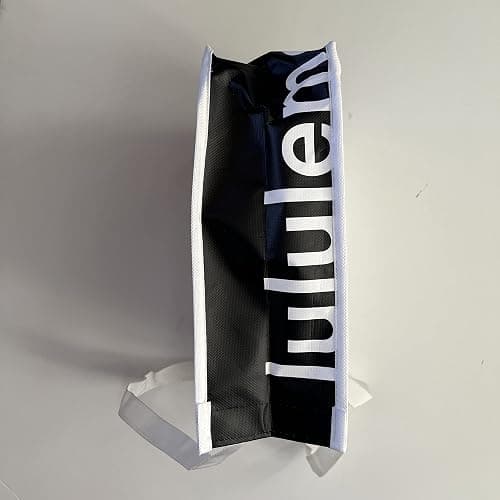 Lululemon New White Shopping Lunch Gym Tote Bag Yoga Dance Tennis Golf Gym Beach Skate thumbnail 2