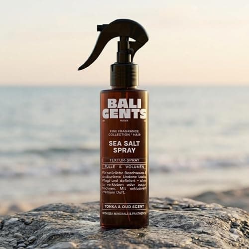 BALI GENTS Sea Salt Spray – Styling Spray für natürliche Beach Waves & strukturierte Undone Looks – Für Volumen, Griffigkeit & Textur – Mit Panthenol & Reisprotein – 175 ml thumbnail 5