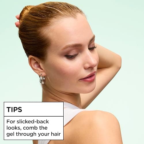 Garnier Fructis Pure Clean Styling Hair Gel, Extra Strong Hold for Up to 24HRs, Non-Flaking, Non-Sticky Formula with Aloe Extract, Made for All Hair Types, 6.8 fl oz (Packaging May Vary) thumbnail 8