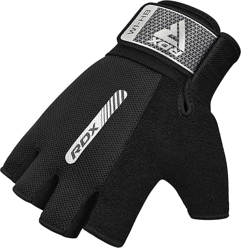 RDX Gants de Fitness Respirant Anti-dérapant, Gant Masculation Sport Soutien au Poignet Protection Paume Forte Adhérence Workout Entrainement Fitness Gymnastique Powerlifter Gym Gloves Halterophilie thumbnail 8