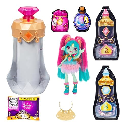 Magic Mixies Amber Dragon. Magically Reveal a 6.5" Pixling Doll Inside a Potion Bottle. Mix a Magic Potion to Create Your Pixling thumbnail 5