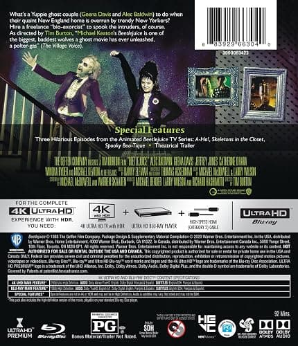 Beetlejuice (4K Ultra HD + Blu-ray + Digital) thumbnail 3