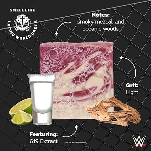Dr. Squatch WWE Collection - Natural 4 Soap, 2 Deodorant Gift Set - Cold Process Soap with No Harsh Chemicals - Stone Cold Stunner & Mysterio Magic (6 Pack) thumbnail 3