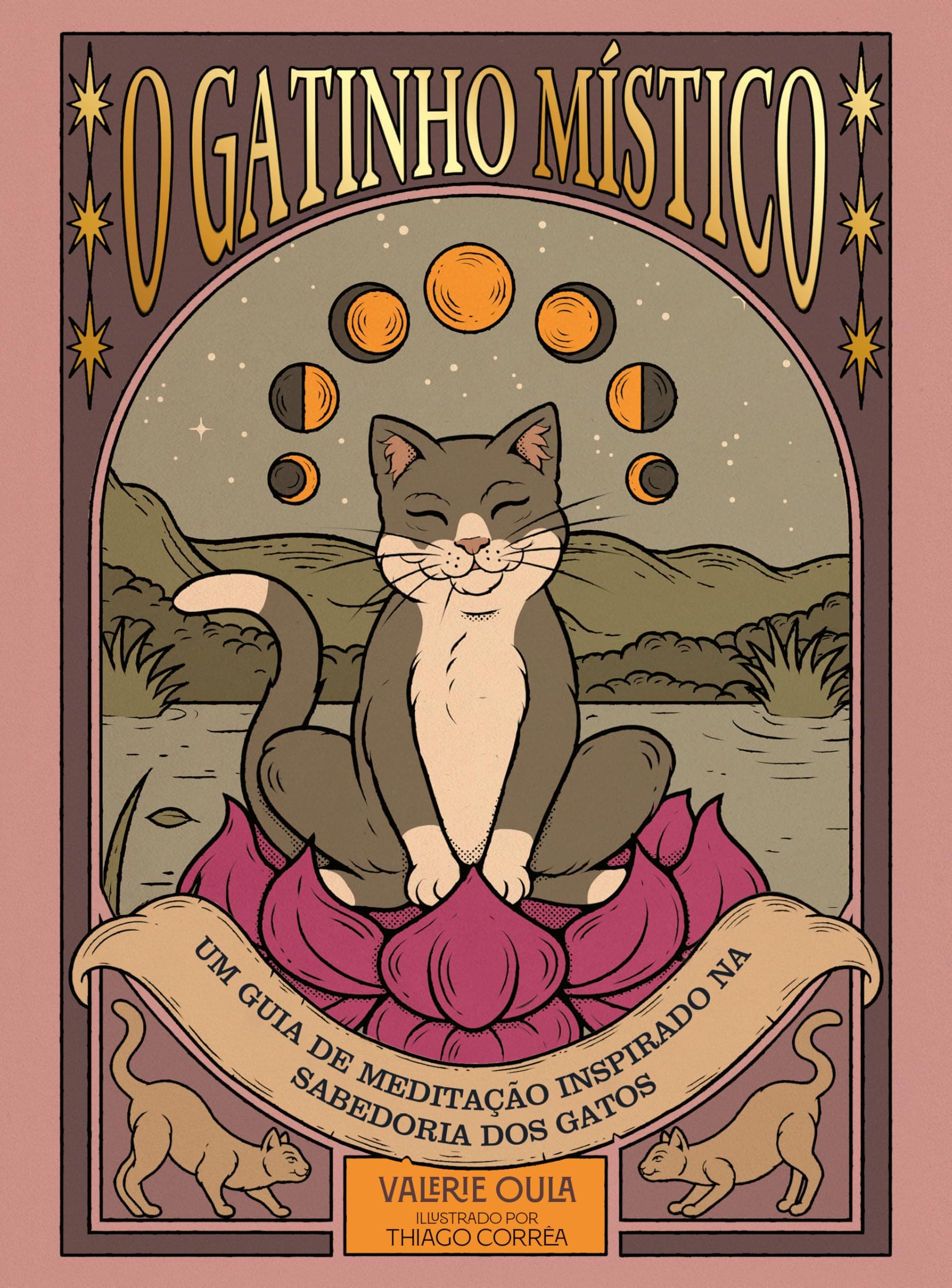 O Gatinho Místico: Um Guia de Meditação Inspirado na Sabedoria dos Gatos - Image 1