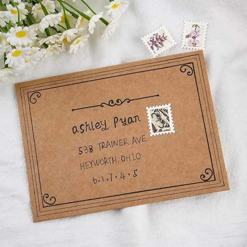 OTCRAFT Rechteckiger Briefmarkenstanzer, 2,54 x 2,03 cm, Hebelwirkung, Bastelstanzer für Papierbasteln, Scrapbooking, handgefertigter Papierstanzer zum Basteln, Scrapbooking, Kartenherstellung thumbnail 8