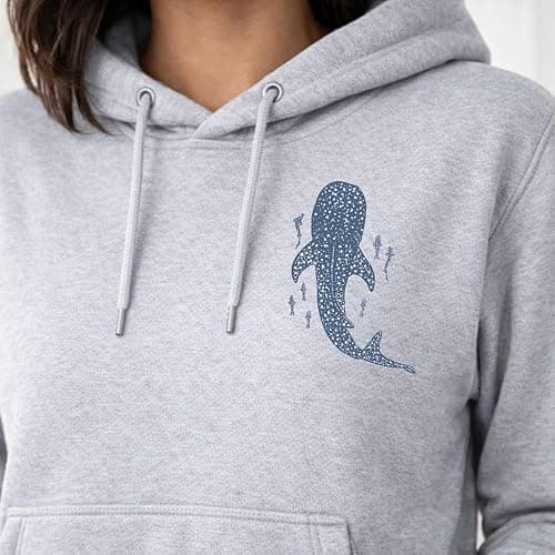 FAYSNAH Whale Shark Hoodie Christian Hoodies Christian Sweatshirts for Women Jesus Hoodie Faith Sweatshirt Jesus Sweatshirt thumbnail 5