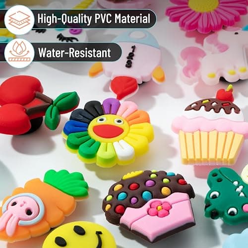 Mr. Pen- Different Charms, 30, 50, 60 Pcs, PVC Random Decoration Charms for Decoration thumbnail 4