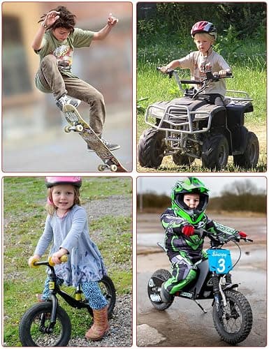Kids Dirt Bike Gear Motocross Chest Protector Motorcycle Protective Gear Armor Vest Knee Guards Elbow Pads Dirt Bike Riding Gear for Baby Biker ATV thumbnail 6