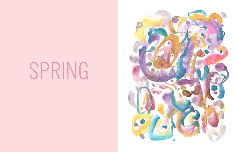 The Reverse Coloring Book™: Through the Seasons: The Book Has the Colors, You Make the Lines thumbnail 4