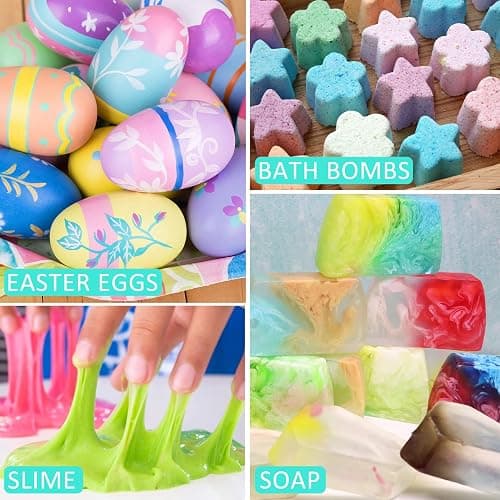 Food Coloring - 36 Color Concentrated Liquid Food Coloring Set - Neon Liquid Food Color Dye for Baking, Decorating, Icing, Cooking, Slime Making Kit and DIY Crafts, 6ml Bottles (0.25 Fl. Oz) thumbnail 7
