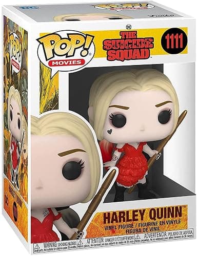 Funko Pop Movies: The Suicide Squad - Harley Quinn - (Damaged Dress) - Suicide Squad 2 - Collectable Vinyl Figure - Gift Idea - Official Merchandise - Toys for Kids & Adults - Superheroes Fans thumbnail 2