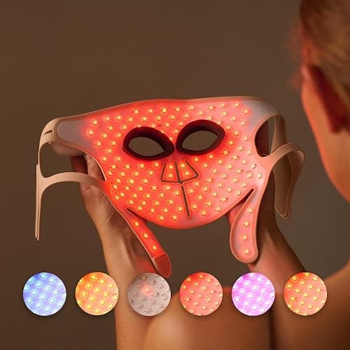 Silk’n LED Face Mask Pro + Builder Serum - Maschera LED Anti-Età per Viso - 7 Luci + Siero con Vitamina C, Acido Ialuronico e Chlorella - Tonificazione, Idratazione e Schiarimento thumbnail 7