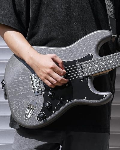 DONNER DST-80 Electric Guitar 39” Beginner Electric Guitar Kit with Amp, Classic SSS Pickup Complete with Gig Bag, Tuner, Capo, Strap, Picks, and Free Online Lessons thumbnail 7