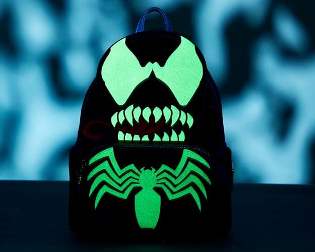 Loungefly Marvel Venom Cosplay Backpack Glow in the Dark thumbnail 2
