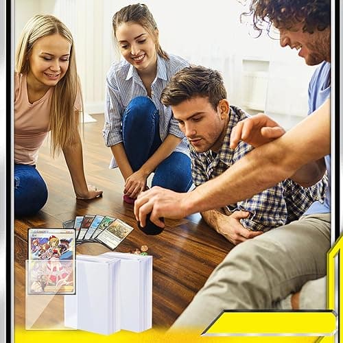 600 Count Card Sleeves, Clear Soft Penny Sleeves, Plastic Baseball Card Sleeves, Trading Card Protectors Fit for Sports Cards, MTG, TCG, Gaming Cards,Standard Cards thumbnail 3