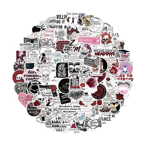 100 PCS Dark Romance Stickers,Bookish Reading Stickers for Kindle,Romance Stickers for Adult,Book Lovers Gifts thumbnail 3