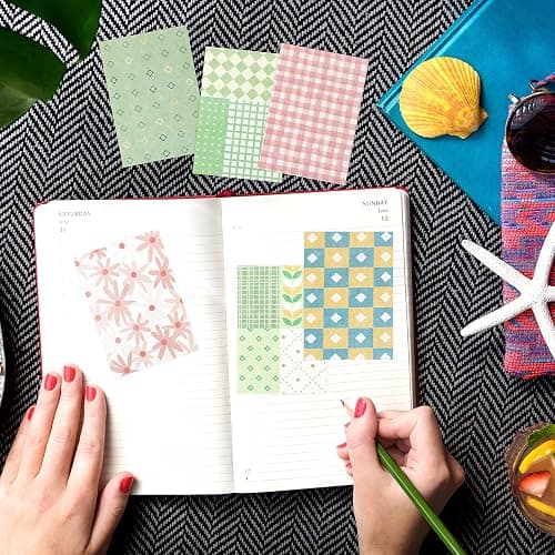 500 Sheets Vintage DIY Scrapbook Paper Supplies Aesthetic Paper Supplies Decorative Paper Material for DIY Scrapbooks Journal Photo Album Crafts (Classic Style,3.35 x 2.17 Inches) thumbnail 7