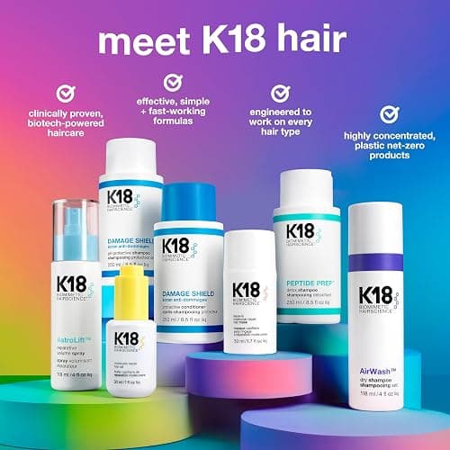 K18 AstroLift™ Reparative Volume Spray, 2-Day Hair Thickening + Hold For Thin, Fine, Fragile Hair, Non-Sticky, Non-Crunchy, Humidity-Resistant Volumizing Spray thumbnail 5