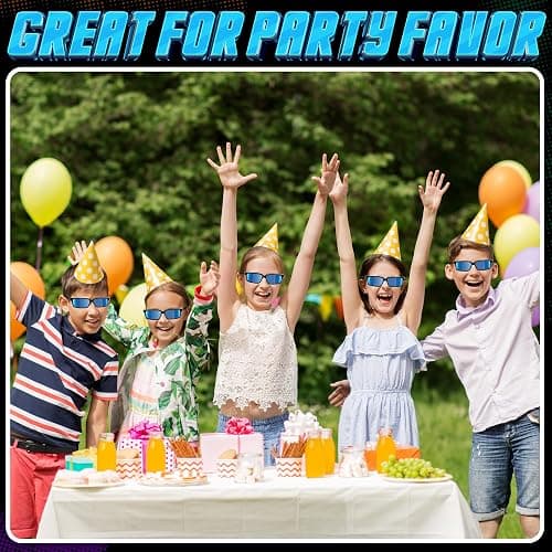 Spy Glasses for Kids in Bulk - (Pack of 3) Spy Sunglasses Rear View to See Behind You, for Fun Party Favors, Spy Gear Detective Gadgets Gift for Boys & Girls Great for Goodie Bags, Carnival Prizes thumbnail 3