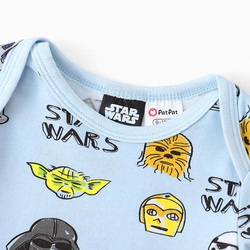 Disney Winnie the Pooh Yoda Minnie Mouse Creeper Bodysuits Baby Girl/Boy Organic Cotton Long Sleeve Fall Outfits 0-18 Months thumbnail 6